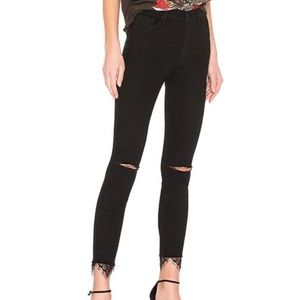 MOTHER black jeans